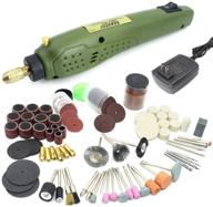 🔧 ultimate precision crafting: sanhooii mini rotary tool kit with 105pcs accessories for wood, jewelry, stone & more! logo