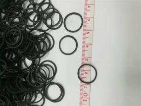 img 2 attached to Rubber Elastic Premium Wedding Hairstyle Hair Care