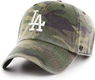 🧢 la dodgers clean up adjustable cap by '47 brand logo