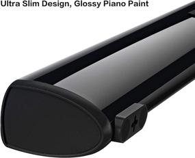 img 1 attached to 🔊 Saiyin Soundbar: Ultra Slim 24 Inch Bluetooth TV Sound Bars with Subwoofer, 2.1 Channel Surround Sound System - Opt/AUX Connectivity