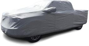 img 4 attached to 🚗 CarsCover Custom Fit Toyota Tacoma Double Cab 5-ft. Short Bed Truck Car Cover: Heavy-Duty All-Weatherproof Ultrashield for 2016-2019 Models