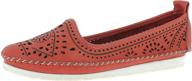 stylish red andrea conti womens loafers логотип