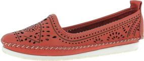 img 4 attached to Stylish Red Andrea Conti Womens Loafers