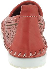 img 2 attached to Stylish Red Andrea Conti Womens Loafers