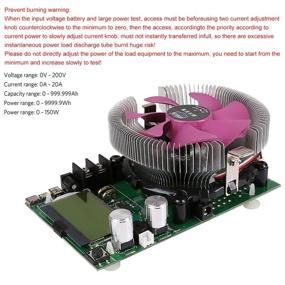 img 2 attached to MakerHawk USB Load Tester - Intelligent Discharge Resistor Module for Battery Capacity Testing, Adjustable Constant Current, 150W 200V 20A