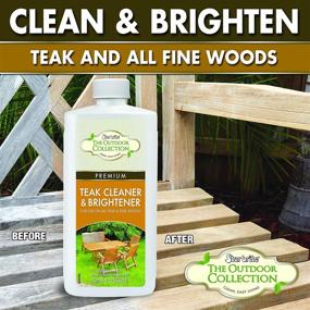 img 2 attached to 🌟 STAR BRITE One-Step Teak Cleaner & Brightener 16 oz - Ultimate Solution for Teak Cleaning & Restoration
