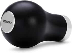 img 2 attached to Mishimoto Teardrop Shift Knob: Sleek Black Finish for Optimal Control