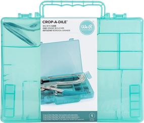 img 3 attached to We R Memory Keepers Crop-A-DILE Big BITE CASE, Teal: Convenient Storage Solution for Your Crafting Tool
