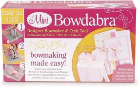 img 3 attached to Effortlessly Create Beautiful Bows with the Darice Designer Bowdabra Mini Bow Maker