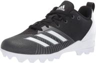 👟 adidas adizero football metallic girls' shoes: unisex athletic footwear logo