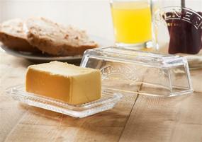 img 2 attached to 🍽️ Kilner 25-35 Butter Dish made of Glass