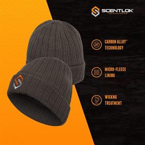 img 2 attached to 👃 ScentLok Carbon Alloy Knit Beanie: Superior Odor Protection for All with One Size Fit