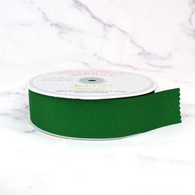 img 1 attached to 🎀 Shop Creative Ideas Solid Grosgrain Ribbon, Emerald Green - 1.5-Inch Width, 50-Yard Roll!