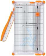 📐 fiskars surecut deluxe craft paper trimmer 12 inch - precise cutting tool for crafts & scrapbooking logo