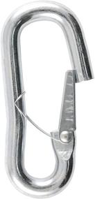 img 4 attached to 🔗 CURT 81288 Snap Hook Trailer Safety Chain Hook Carabiner Clip, 9/16-Inch Diameter, Rated at 5,000 lbs