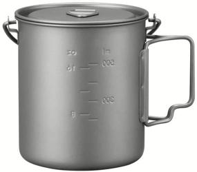 img 3 attached to ROCREEK Titanium Cookware Backpacking Camping