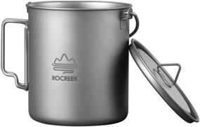 img 2 attached to ROCREEK Titanium Cookware Backpacking Camping