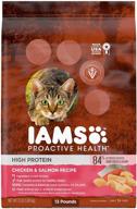 🐱 iams proactive health chicken & salmon high protein dry cat kibble logo