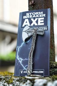 img 1 attached to Stormbreaker Axe Keychain Bottle Opener