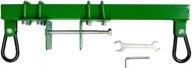 🌳 swurfer swingset conversion bracket - convert your swingset to a swurfset, no tree needed! heavy duty horse glider bracket for swing set attachment (green) логотип