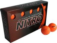 🏌️ nitro ultimate distance golf ball 15-pack - optimize your golfing experience logo