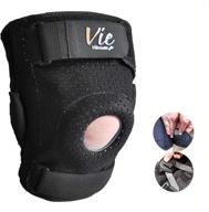 🦵 vievibrante hinged knee brace plus size - front closing support for plus size men and women логотип