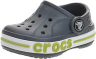👞 crocs bayaband bright cobalt medium men's mules & clogs: stylish and comfortable shoes logo