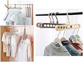 img 4 attached to Space Saving Multifunctional Wardrobe Clothing Stacking