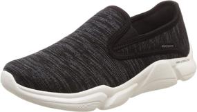 img 4 attached to Skechers Drafter Flucas Sneaker Charcoal Men's Shoes