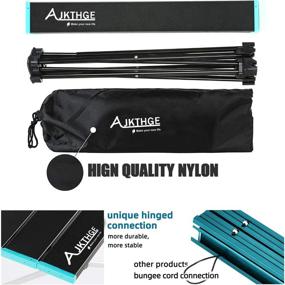 img 1 attached to Portable Foldable Aluminum Collapsible Ultralight