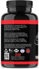 img 1 attached to Monster Test MAXX Testosterone Booster for Men - Powerful Energy Pills for Natural Muscle Growth & Pump - Ultimate Kit to Boost Drive and Vitality (1-Pack)