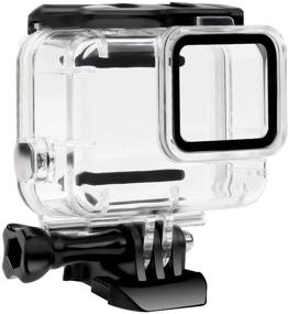 img 4 attached to 🎥 GoPro Hero 7 White & Silver Waterproof Housing Case by FitStill - Ultimate 45m Underwater Dive Case Shell with Bracket Accessories for Go Pro Hero7 Action Camera