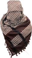 palestinian keffiyeh shemagh handmade tactical women's accessories in scarves & wraps logo