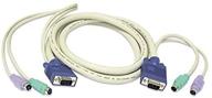 🔌 c2g/cables to go 23473 3-in-1 hd15 vga male to male + ps/2 male to male kvm cable (6 feet) logo