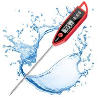 aiktryee instant read meat thermometer - food, cooking, and candy thermometer for kitchen - fahrenheit/celsius(℉/℃) switch - ideal for oil, deep fry, bbq, grill, and smoker thermometer logo