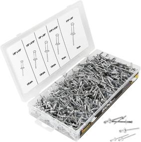img 1 attached to 🔧 Tradespro 836341 Aluminum Assortment 500 Piece - The Ultimate Metalworking Companion