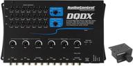 🎛️ усовершенствованный цифровой сигнальный процессор: audiocontrol dqdx black, 6-канальный логотип