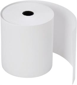 img 2 attached to 🧾 MFLABEL 2 1/4" x 50' Thermal Paper Cash Register POS Receipt Paper (50 Rolls) - Convenient and High-Quality Printing Solution