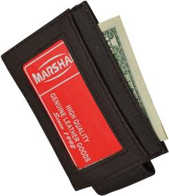 img 3 attached to 🧲 Genuine Leather Pocket Wallet Magnet: The Ultimate Men's Accessory for Wallets, Card Cases & Money Organizers