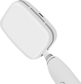 img 4 attached to 🦷 Convenient and Sanitary Portable Mini UVC Toothbrush Sterilizer Case: Ideal for Travel and Home Use (White)