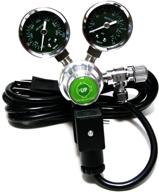 u.p. aqua co2 regulator with dual gauges logo