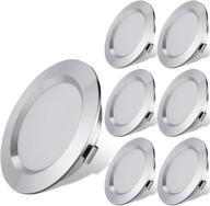 🔆 dimmable 12 volt led lights: warm white, low voltage, 300 lumens - perfect for rv, boat, trailer, camper - pack of 6 logo