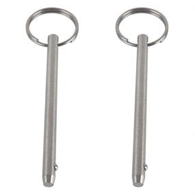 img 1 attached to 🔩 Enhanced Performance Stainless Pins: Release Diameter Effective Hardware Fasteners