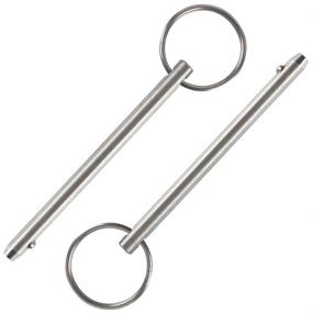 img 4 attached to 🔩 Enhanced Performance Stainless Pins: Release Diameter Effective Hardware Fasteners