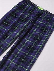 img 3 attached to 🌙 Calvin Klein Boys Sleepwear Set with Notch Color Top & Pajama Pants