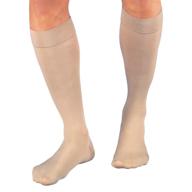 jobst relief medical legwear compression stockings: knee high, closed toe, beige, 20-30 mmhg, x-large for comfortable leg compression логотип