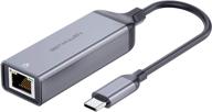 🔌 адаптер ethernet usb c - bstxnwen сетевой адаптер usb type c к гигабитному rj45 lan 10/100/1000 мбит/с для nintendo switch, macbook, xps, surface pro, ноутбука, пк логотип