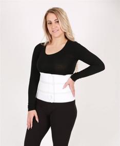 img 3 attached to 🩹 Advanced AltroCare 3 Panel Postpartum Abdominal Binder, 9" High, Fits Waist Sizes 30" to 45