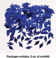 🎓 blue graduation caps confetti by creative converting logo