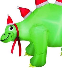 img 2 attached to Air Flowz Christmas Inflatable Stegosaurus